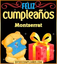 Tarjetas animadas de cumpleaños Montserrat